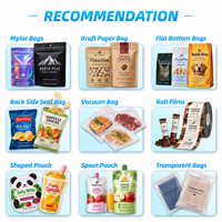 Échantillons Gratuits – Sachets Doypack Refermables Imprimés avec Fermeture Ziplock, Sacs d'Emballage Personnalisés Stratifiés avec Logo pour Emballage