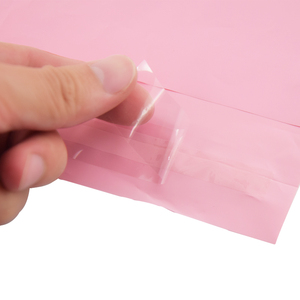 Bolsa de Color rosa de alta calidad, embalaje ecológico, 100% Biodegradable, personalizable, con logotipo - Product Image 3