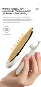 PANERKA Mini Usb portátil recargable inalámbrica eléctrica <span class=keywords><strong>plancha</strong></span> de <span class=keywords><strong>vapor</strong></span> inalámbrica <span class=keywords><strong>plancha</strong></span> de viaje húmedo y seco vaporizador de ropa de mano - Product Image 4