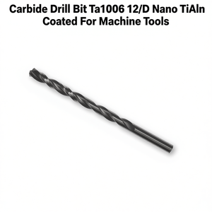 Carbide <b>Drill</b> Bit Ta1006 12xD Nano TiAlN Coated For Machine Tools - Product Image 2