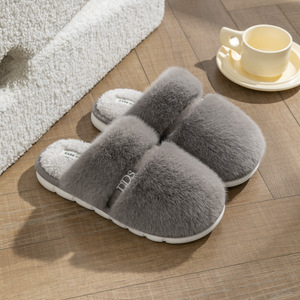 Nuevas <span class=keywords><strong>zapatillas</strong></span> bonitas de algodón de Color sólido con lazo, zapatos planos dulces en otoño e invierno, <span class=keywords><strong>zapatillas</strong></span> antideslizantes y cálidas <span class=keywords><strong>para</strong></span> interiores <span class=keywords><strong>para</strong></span> parejas, <span class=keywords><strong>zapatillas</strong></span> de China - Product Image 6