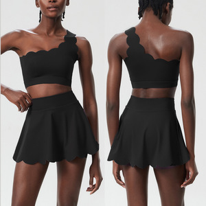 <span class=keywords><strong>Robe</strong></span> de sport deux pièces à séchage rapide pour femmes, grande taille, respirante, vêtements de golf pour les athlètes féminines - Product Image 3