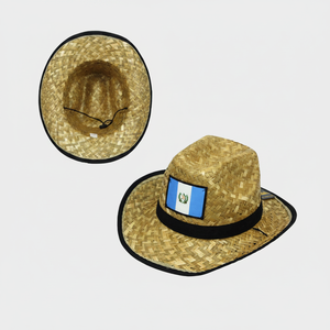 Sombrero de Paja de Guatemala de 12.5"x14" (72 Unidades/Caja) para Uso Diario, Estilo Fedora Panamá, Material de Seagrass, Ideal para Playa, Esquí y Verano - Product Image 4