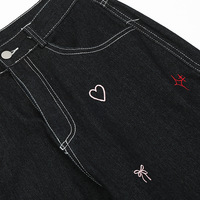 Wholesale Men Custom Logo Plus Size High Quality Printing Fashion Designer Jeans
