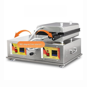 High-Performance Commercial 1550W Electric <strong>Cake</strong> Tartlet <strong>Maker</strong> and Waffle Machine with Adjustable Degree Temperature Control - Product Image 2