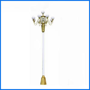 Солнечный светодиодный уличный садовый светильник 3 м водонепроницаемый алюминиевый профиль квадратный фонарь IP65 общественный уличный свет источник питания батареи - Product Image 4