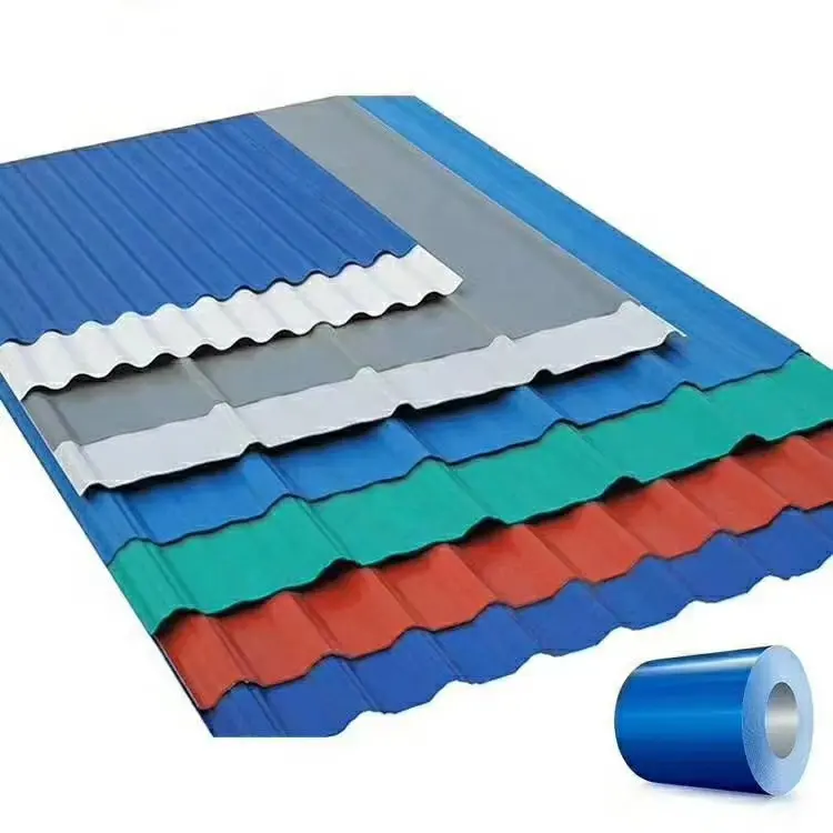 Roofing Sheet Iron Zinc Coating Factory Printed Metal Sheets PPGI galvanized roofing sheet