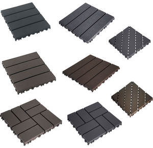 Piastrelle per esterni antiscivolo impermeabile per balcone fai da te pavimentazioni in <span class=keywords><strong>Wpc</strong></span> in plastica, piastrelle per esterni, Patio - Product Image 6