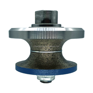 Crawnedeagle kim cương tay hồ sơ bánh xe <span class=keywords><strong>Router</strong></span> <span class=keywords><strong>bit</strong></span> hồ sơ V20-V50 5/8-11 Chủ đề Đá Cẩm Thạch kim cương <span class=keywords><strong>Router</strong></span> bits cho đá cẩm thạch Granite - Product Image 3