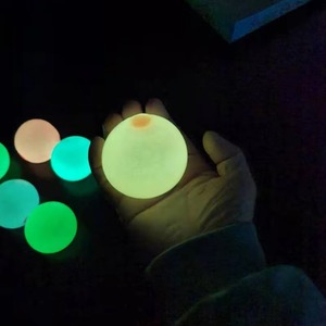 Jouets anti-stress, balles collantes qui brillent dans le noir, faciles à nettoyer, réutilisables, amusantes à presser, balles collantes luminescentes, Juguete - Product Image 4