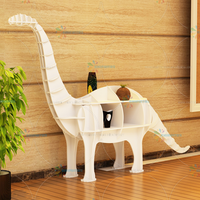 Étagère de présentation Chiquitos, étagère à livres dinosaure, étagère de rangement, décoration de vitrine de magasin, mise en scène et décorations