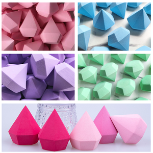 HQ เครื่องปั่นฟองน้ำแต่งหน้าแต่งหน้าฟองน้ำเกลี่ยแป้งแต่งหน้าขนนุ่มฟรี - Product Image 2