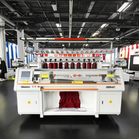 Machine de chaîne à double trame automatique à grande vitesse Nouveau lit plat usagé pour chandails Chaussettes avec roulement de moteur