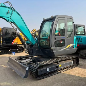 Mini-excavatrice sur chenilles Sunward 70E d'occasion, 7 tonnes, faible nombre d'heures de fonctionnement, moteur d'origine, système hydraulique, expédition mondiale, Sunward 70E d'occasion - Product Image 2