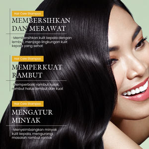 KORMESIC Champú para el Cuidado del Cabello Certificado por Bpom, 200 ml, Limpia y Cuida, Fortalece, Repara el Cabello Dañado, Regula la Grasa - Product Image 2