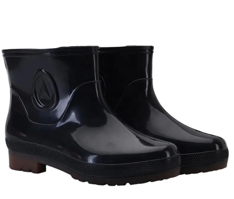 Lower Price Factory Directly Sell Wear-resistant And Non-slip Shoes Short Boots High Elacstic PVC Waterproof Adult Unisex 268