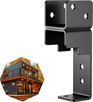 Supports de fixation robustes sur mesure pour poutres de toit, pour la conversion de conteneurs maritimes en habitations