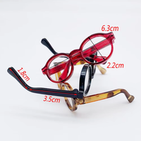 Lunettes de poupée en plastique Offre Spéciale 20cm 1/3 BJD Ob11 Blythe Salon Toy Tide Brand Lunettes transparentes