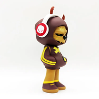 Figuras en miniatura de plástico de dibujos animados 3D, juguete de vinilo personalizado, figurita de PVC hecha a medida