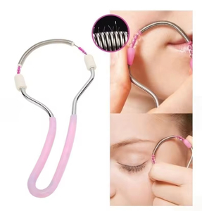 Épilateur facial et tondeuse à sourcils portable pour <span class=keywords><strong>femme</strong></span>, outil de beauté à ressort pour les poils du visage et des lèvres - Product Image 1