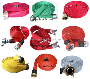 Tuyau d'incendie en polyester bleu et <span class=keywords><strong>vert</strong></span> avec intérieur EPDM pour vanne d'hydrant et lance d'incendie - Product Image 5