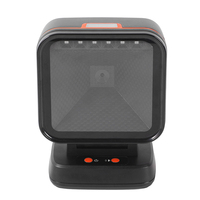 Nuevo escáner de código de barras omnidireccional 2D Auto Sense, imagen de plataforma completa, escáner de escritorio, lector de código QR para supermercado