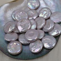 Perles baroques naturelles d'eau douce de 18 mm, grosses perles, forte luminosité, faites à la main, pour boucles d'oreilles et accessoires DIY