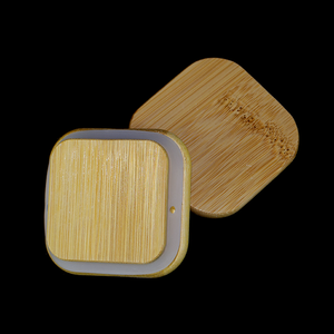 Bán Buôn Cao Borosilicate Vuông Thủy Tinh Lưu Trữ <span class=keywords><strong>Jar</strong></span> Với Cổ Điển Nắp Tre Container Thực Phẩm Nhà Bếp Đảng Làm Nhựa <span class=keywords><strong>Silicone</strong></span> - Product Image 6