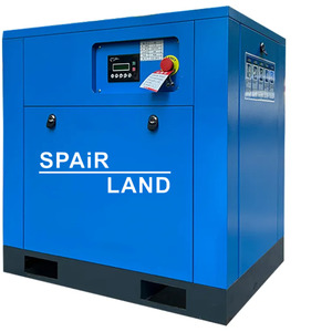 Compressore d'aria rotativo a vite elettrico raffreddato ad aria, senza olio, con motore a magneti permanenti da 50HP (37KW), personalizzabile - Product Image 1