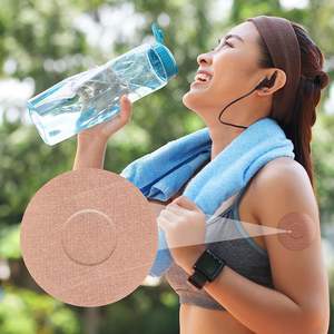 แผ่นแปะเซ็นเซอร์วัดระดับน้ำตาลในเลือดแบบกันน้ำสำหรับผู้ป่วยเบาหวาน Freestyle Libre ป้องกันเหงื่อ แบบพิมพ์ลาย สำหรับเซ็นเซอร์ <span class=keywords><strong>CGM</strong></span> - Product Image 3