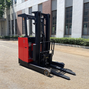 Easy Simple to Handle Reach Stacker Stand on Electric <b>Pallet</b> Stacker 1070mm Fork Length Electric Side Shifter for Sale - Product Image 4