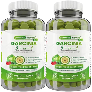 Gommose Vegane di Estratto Puro di Garcinia Cambogia per la Gestione del Peso e la Salute Digestiva degli Adulti - Product Image 1