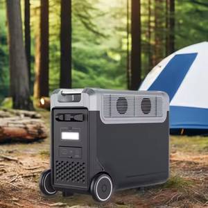 Paquete de Baterías LiFePO4 de 3840 Wh, Estación de Energía Portátil para Electrodomésticos, Campamento al Aire Libre, con Asa y Ruedas, Fuente de Alimentación de Emergencia - Product Image 2