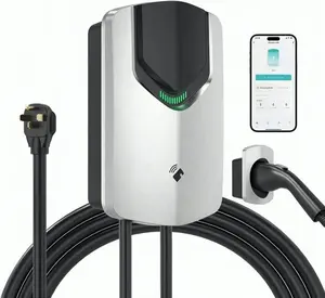 22kw Wallbox Ev Charger ประเภท 2 ปลั๊กชาร์จไฟฟ้ารถสามเฟส 32a รถชาร์จสําหรับติดผนังสถานีชาร์จ