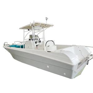 YAMANE YACHT barca da pesca in fibra di vetro 9.50m 31ft grigio chiaro vendita calda Console centrale in fibra di vetro con barca sportiva superiore - Product Image 2