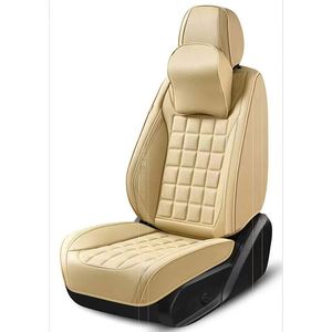 Housses de siège de voiture en cuir de luxe 5D style professionnel, ensemble complet, protection universelle pour 1 siège, toutes saisons, vente en gros usine - Product Image 1