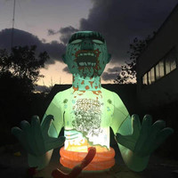 Ballon gonflable démoniaque pour Halloween, décoration de fête. La couleur peut être modifiée selon les exigences du client.