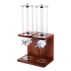 Sapele Gỗ Ngũ Cốc Dispenser Khô Thực Phẩm Dispenser Cho Kho Ngũ Cốc Và Hạt Lưu Trữ <span class=keywords><strong>Container</strong></span> - Product Image 2