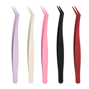 Meixinyan Eyelash Tweezers Stainless Steel Precision Tip For Eyelash Extension Makeup Tools - Product Image 3