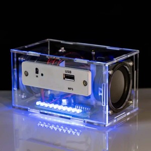 Kit <span class=keywords><strong>de</strong></span> altavoz DIY Montaje electrónico y componentes <span class=keywords><strong>de</strong></span> soldadura para <span class=keywords><strong>Ciencia</strong></span> <span class=keywords><strong>de</strong></span> producción Kit <span class=keywords><strong>de</strong></span> material <span class=keywords><strong>de</strong></span> fabricación pequeño - Product Image 1