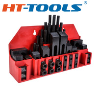 Kit de serrage M10/M12/M14/M16 58 pièces - Ensemble de fixations de précision pour centres d'usinage CNC