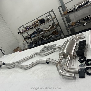 Stainless Steel Catback Exhaust Valve Muffler System for BMW M340i G20 M440i G22 B58 3.0T Exhaust Pipes - Product Image 5