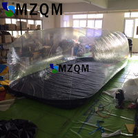 Protection voiture affichage gonflable étanche bâches de voiture Garage Transparent Pvc bulle stockage tente bulle