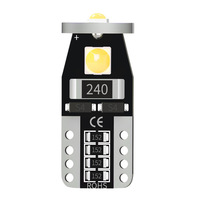 Hochleistungs-CANBUS-kompatible T10 LED-Glühbirne für Autoinnenraum, Deckenleuchte und Leseleuchte, kompatibel mit W5W 192 501 Fassung