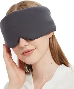 2023 Blindfold Upgrade maschera per gli occhi in cotone delicato sulla pelle per chi dorme sul fianco adatta ai viaggi a casa