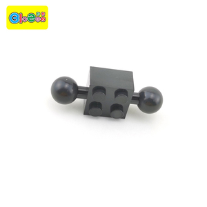 Ladrillo Modificado <span class=keywords><strong>2</strong></span> X <span class=keywords><strong>2</strong></span> con Bolas con Orificios y Orificio para Eje, Ladrillo de Construcción Educativo de Plástico MOC NO.17114 - Product Image 5