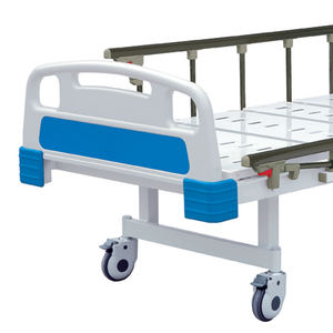 Cama de Enfermería Médica con manivela giratoria lateral multifunción, cama de hospital para pacientes con UCI curvada completa, orinal para inodoro, cama de cuidado en el hogar - Product Image 3