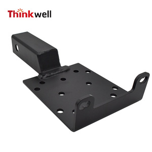 Thinkwell Winch Mount Bracket Steel For Polaris <b>UTV</b> <b>ATV</b> Hitch Mount - Product Image 1