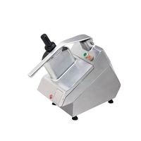 Automatische 220V elektrische roestvrijstalen keuken snijmachine industrieel huishoudelijk gebruik voedselhakselaar groentesnijder nieuwe motor voor fruit