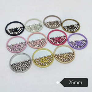 Accesorio de Letras <span class=keywords><strong>Inglesas</strong></span> de Metal Estilo Ins de 25 mm - Único para Ropa, Accesorios para el Cabello, Colgantes para Teléfono y Pegatinas - Product Image 1